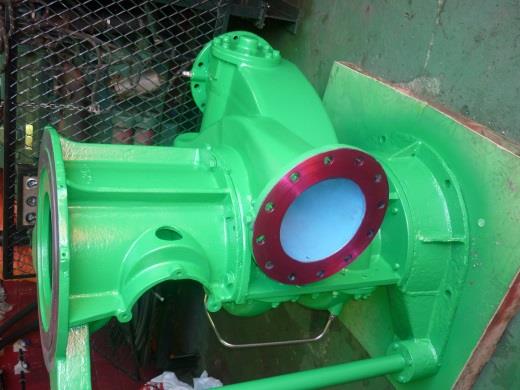 Bomba Montada com Flanges